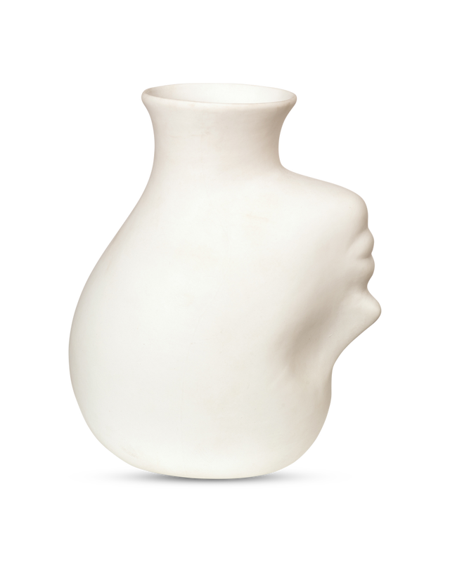 pols potten Upside-down Head Vaas White