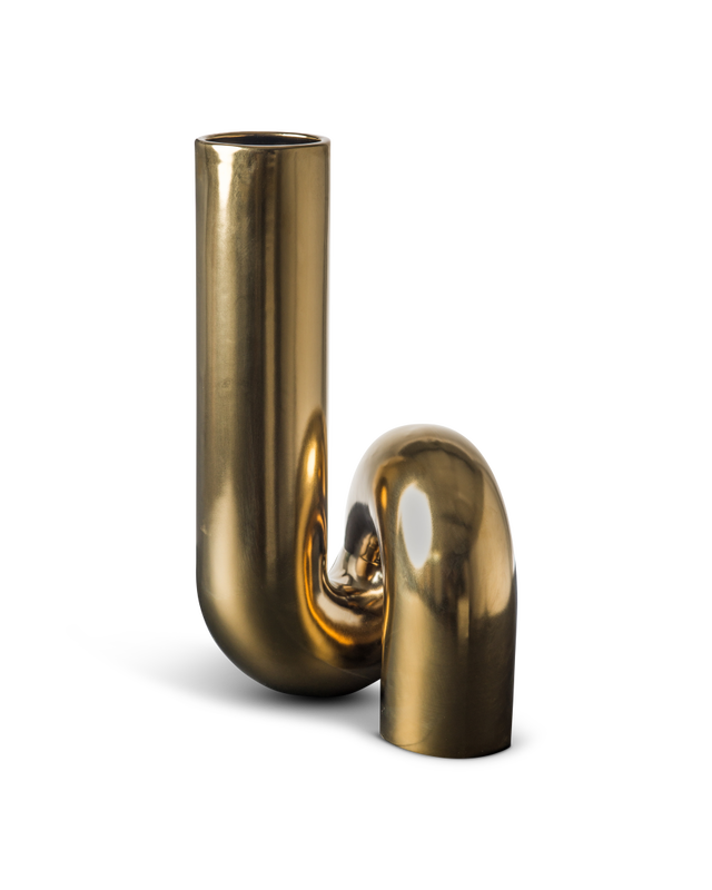 pols potten Vaas Yourtube Gold