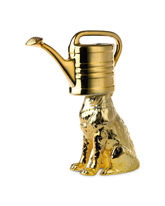pols potten Wolf Watering Can Gold