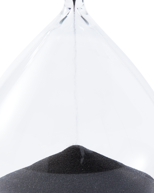 Pols Potten Zandloper Ball - S Black