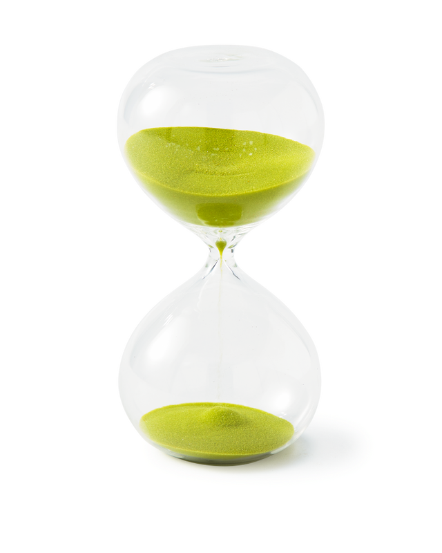 pols potten Zandloper Ball - S Light Green