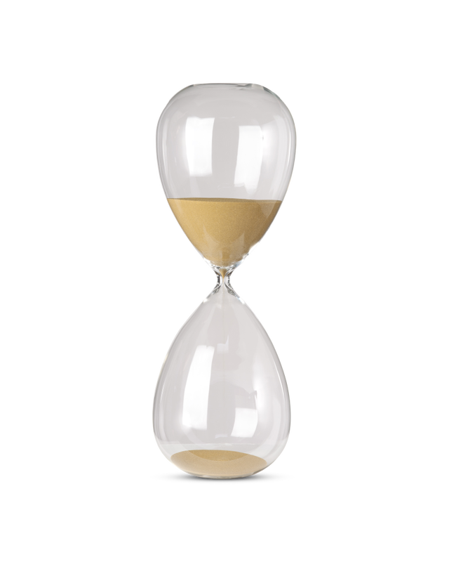 pols potten Zandloper Ball - XL Gold