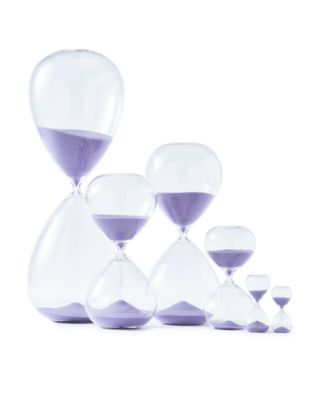 Pols Potten Zandloper Ball - XXS Lilac