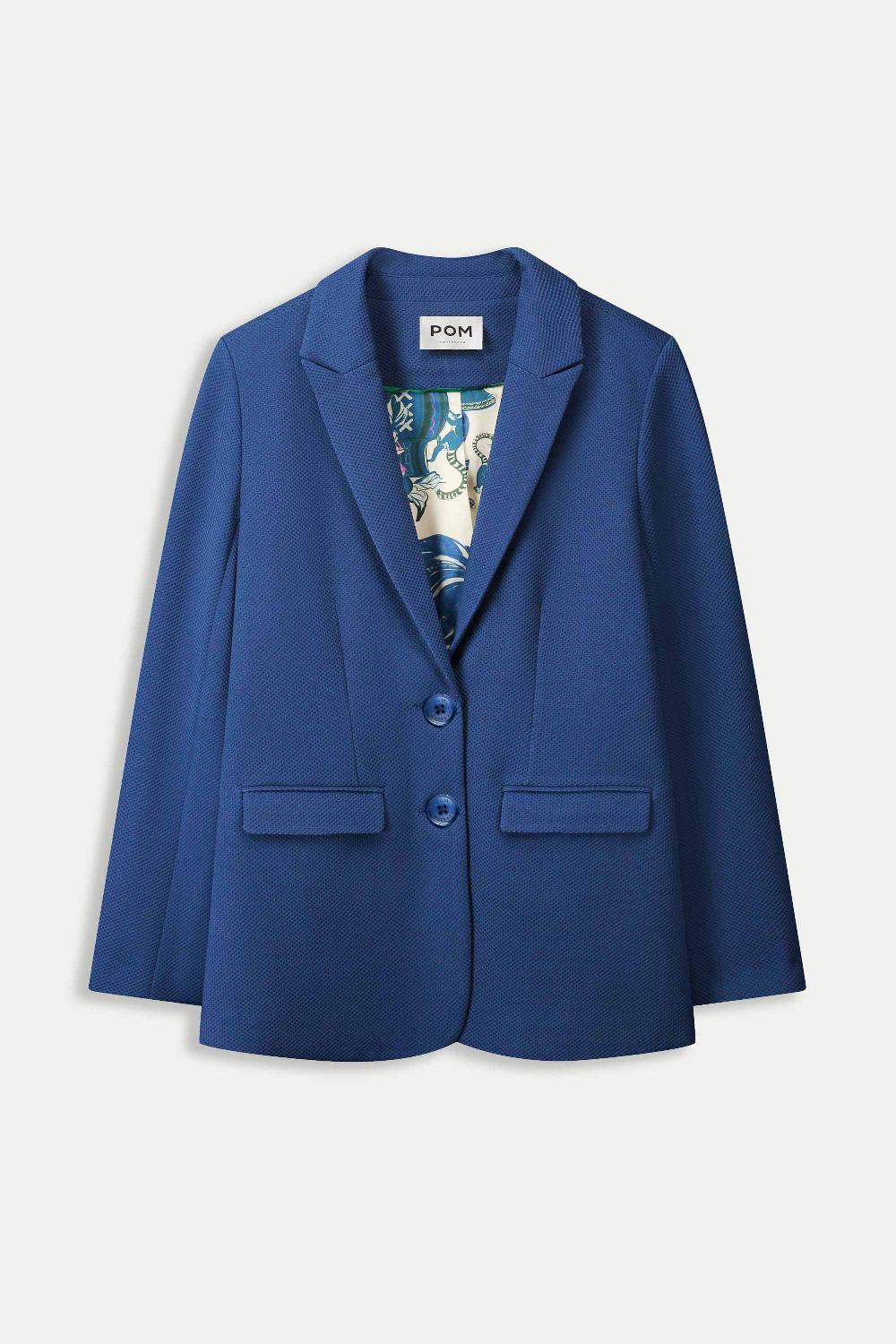 pom amsterdam BLAZER Sapphire Blue