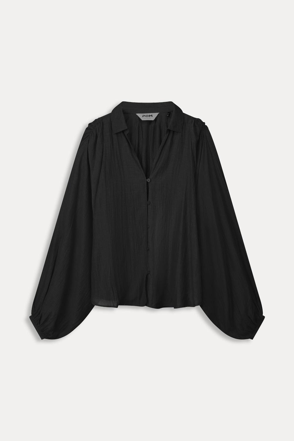 pom amsterdam BLOUSE Lena Black