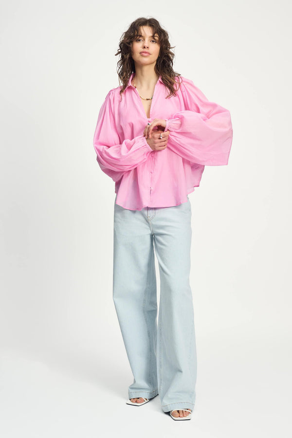Pom Amsterdam BLOUSE Lena Rose Pink