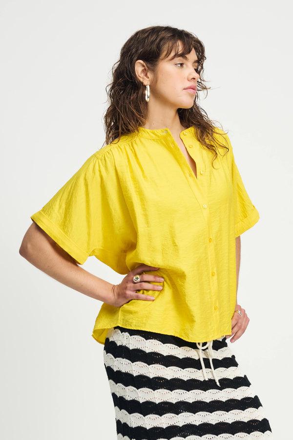 Pom Amsterdam BLOUSE Summer Yellow