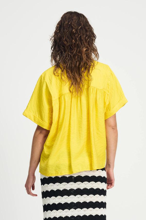 Pom Amsterdam BLOUSE Summer Yellow