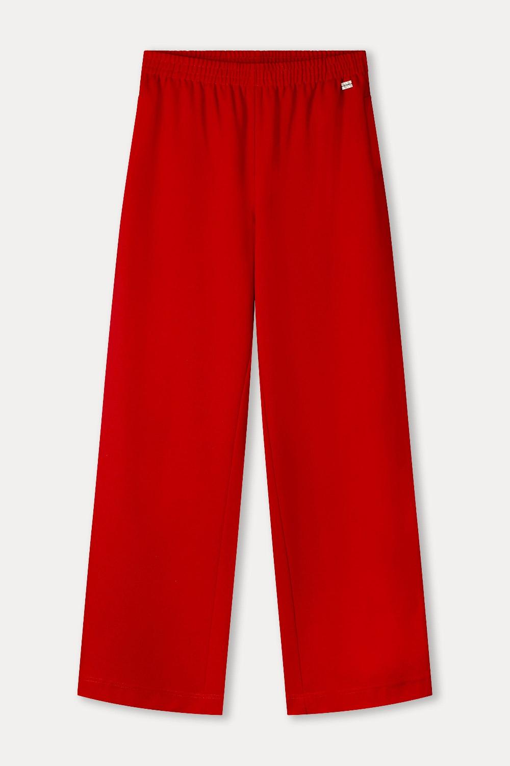 pom amsterdam BROEK Scarlet Red Summer