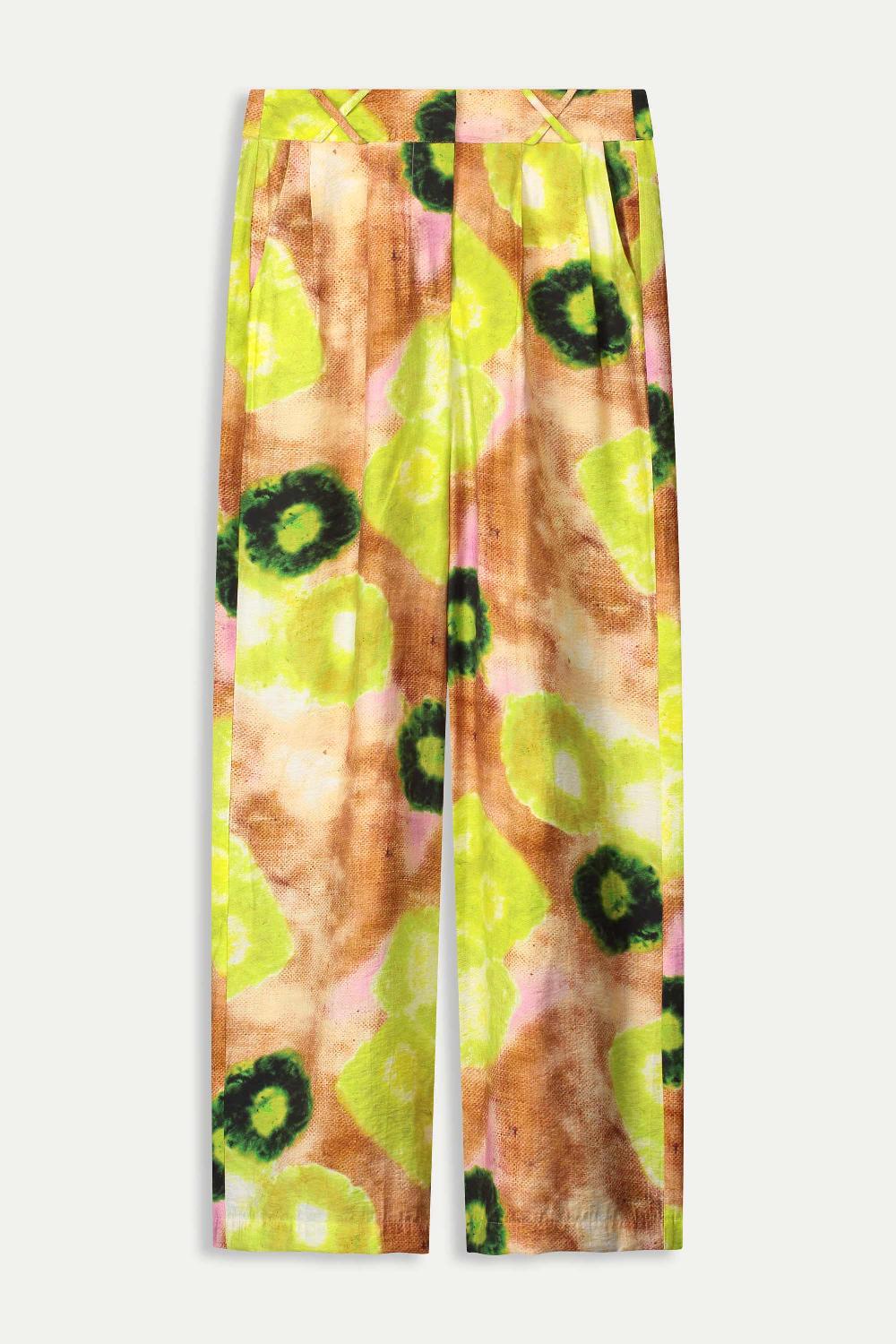 pom amsterdam BROEK Summer Bliss Lime