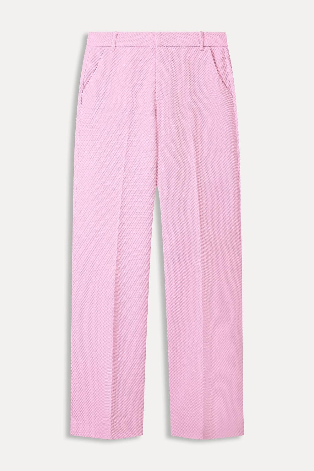 pom amsterdam BROEK Wide Leg Rose Pink