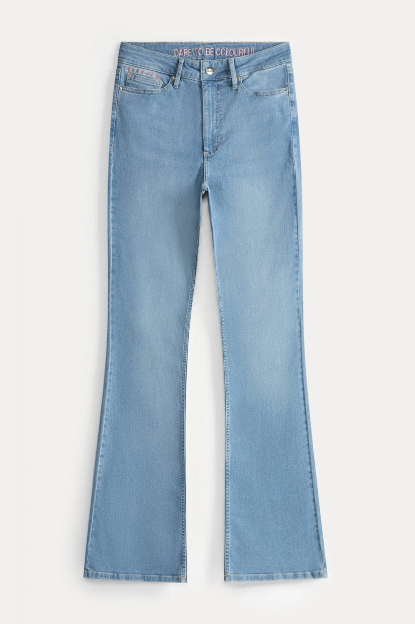 pom amsterdam JEANS Esmee Flare Light Blue