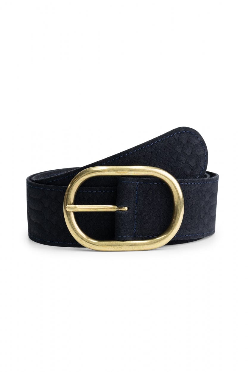 pom amsterdam RIEM Olivia Suede Navy
