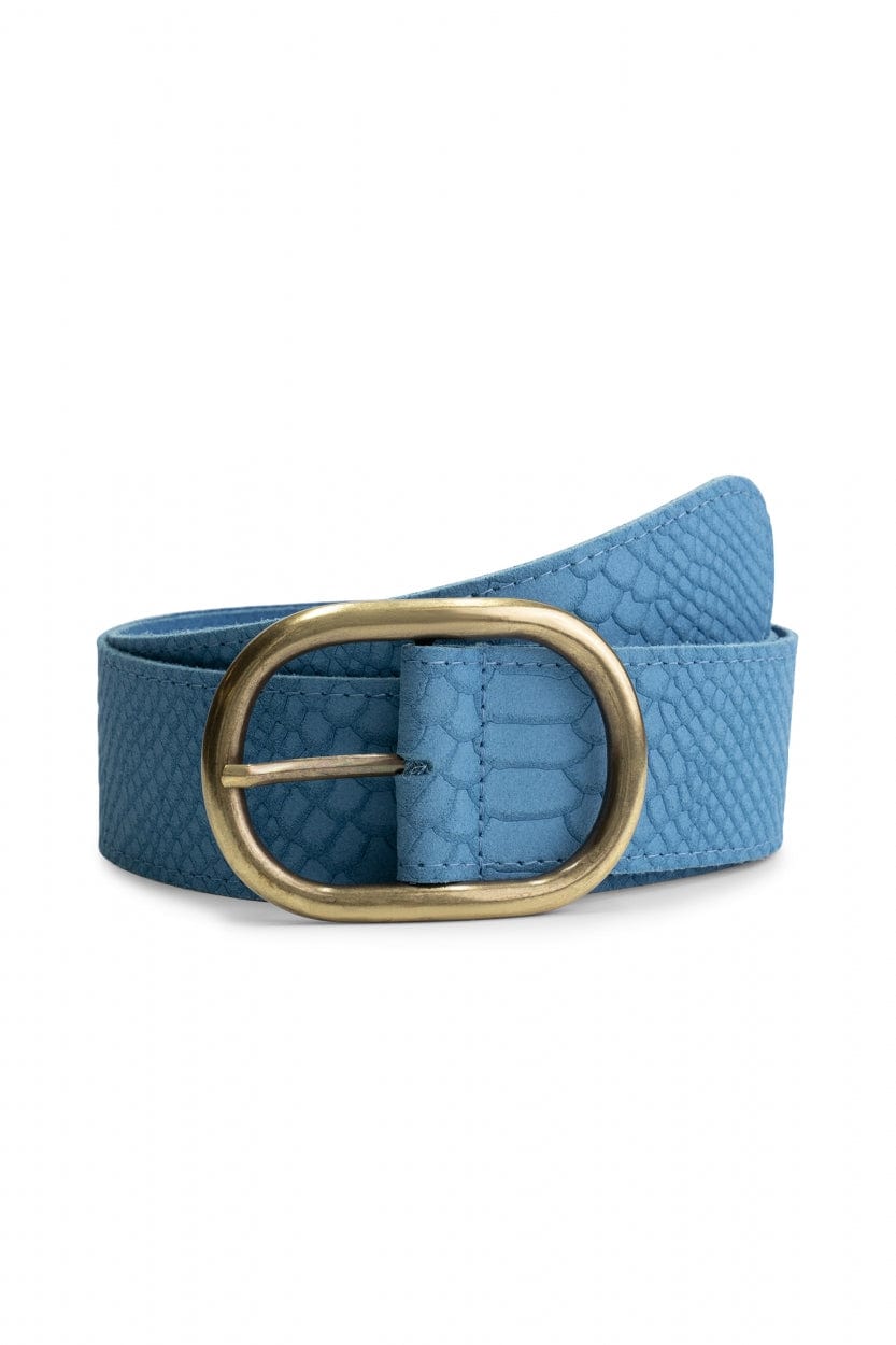 pom amsterdam RIEM Olivia Suede Sky Blue