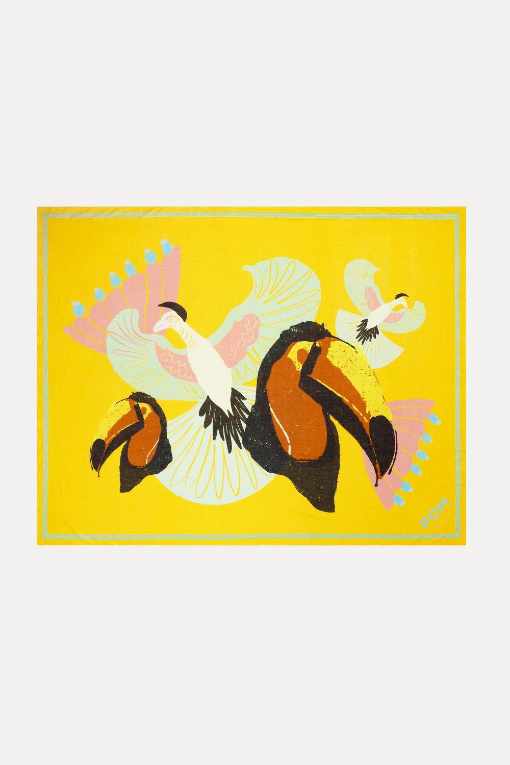 pom amsterdam SJAAL Paradise Birds Yellow