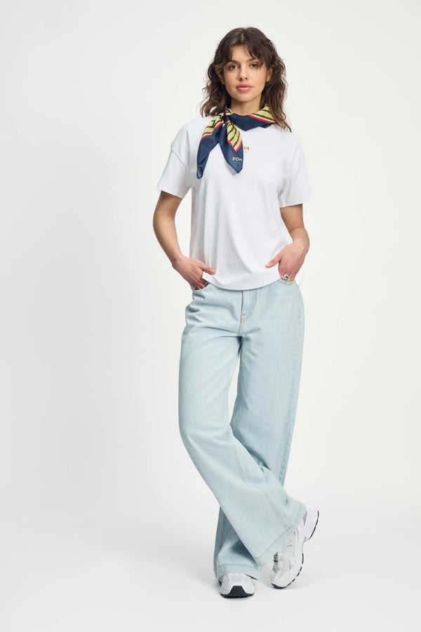 Pom Amsterdam SJAAL POM Stripes Cream