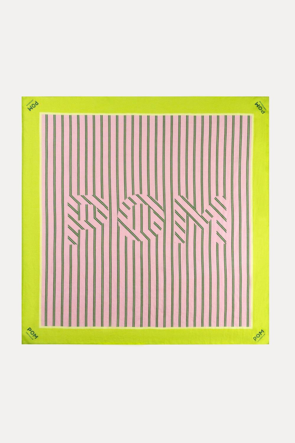 pom amsterdam SJAAL POM Stripes Rose Pink