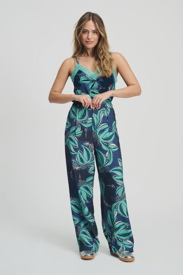 Pom Amsterdam TOP Cami Delicacy Green