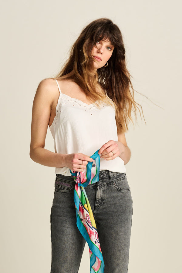 Pom Amsterdam TOP Emmi Ecru