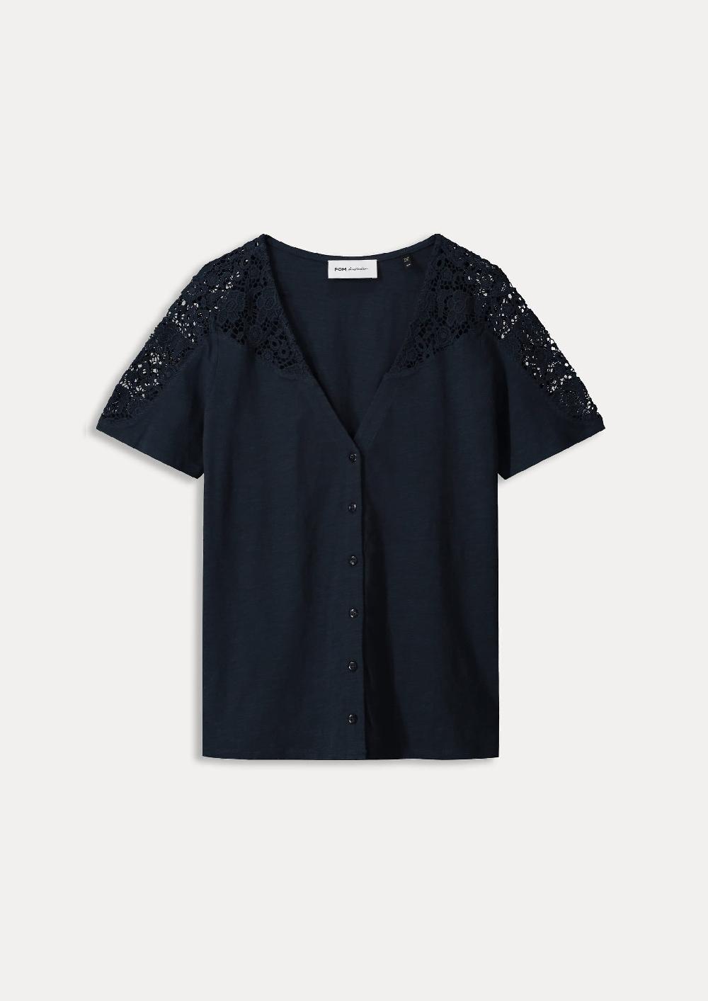 pom amsterdam TSHIRT Ellen Dark Navy