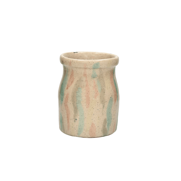 pomax ALEXANDRIA - vaas - terracotta - DIA 16 5 x H 17 cm - mix van kleuren