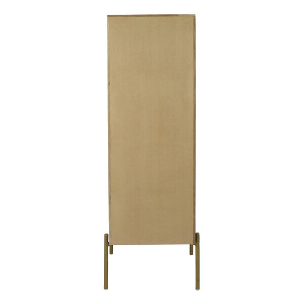 Pomax ALFREDO - Kast - Mango Hout - L 40 X W 40 X H 145 Cm - Naturel