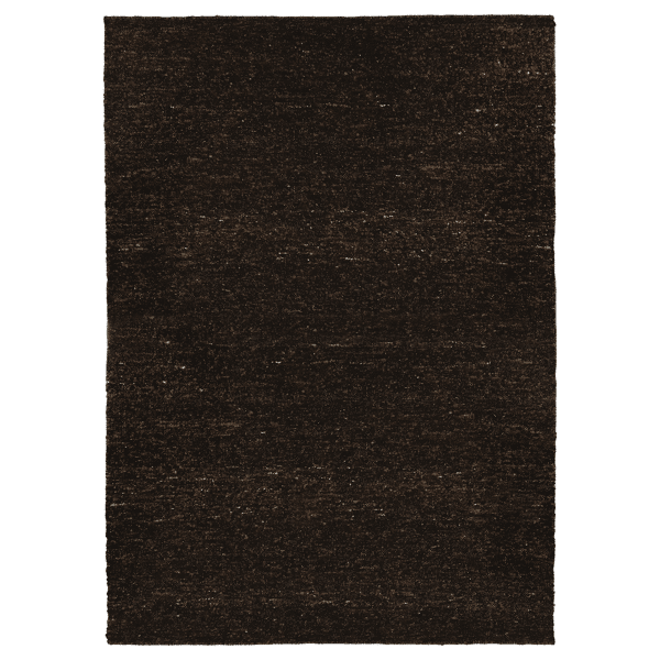 pomax ALICE - laagpolig tapijt - wol - L 350 x W 250 cm (+ - 7 cm ) - bruin