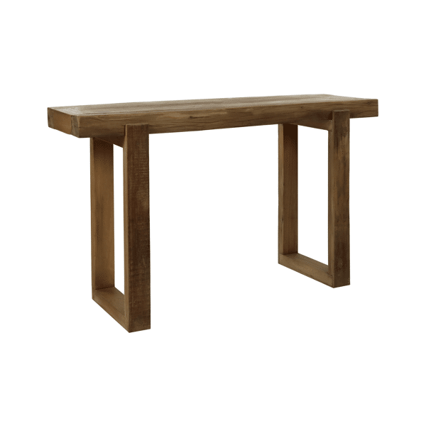 pomax ANDALUCIA - bartafel - teruggewonnen hout - L 180 x W 70 x H 105 cm - naturel