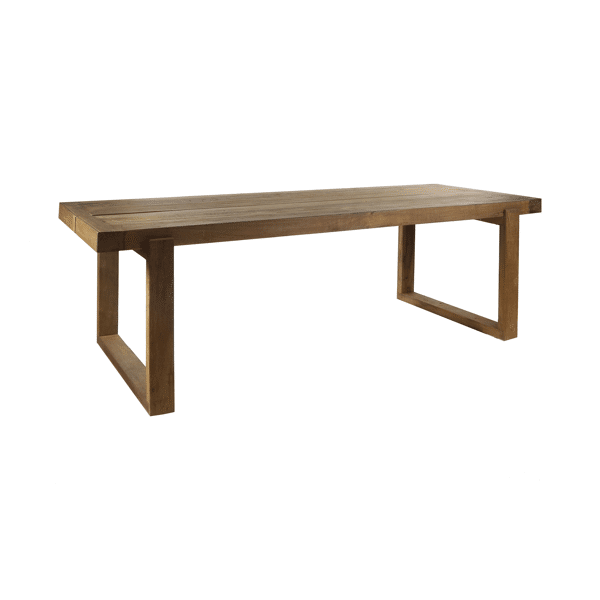 pomax ANDALUCIA - tafel - teruggewonnen hout - L 240 x W 90 x H 76 cm - naturel