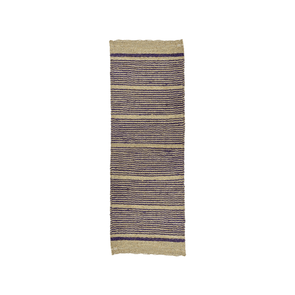 pomax ARLES - tapijt - zeegras / palm blad - L 150 x W 50 cm - purper