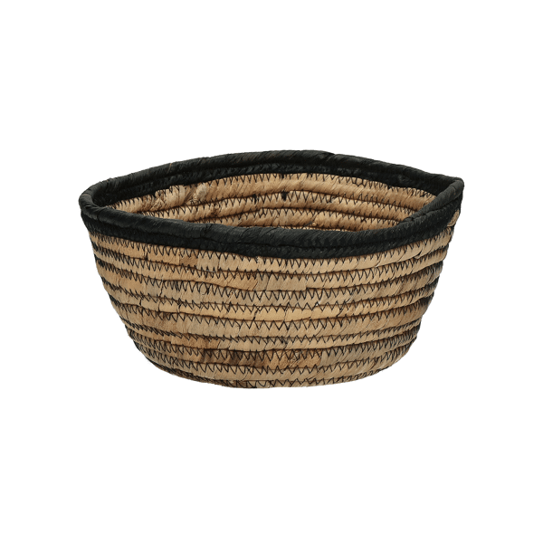 pomax ARNO - broodmand - waterhyacint - DIA 18 5 x H 7 5 cm - naturel