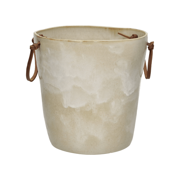 pomax ASCOLI - wijnkoeler - steengoed - DIA 21 x H 21 cm - grijs/beige pomax ASCOLI - wijnkoeler - steengoed - DIA 21 x H 21 cm - grijs/beige