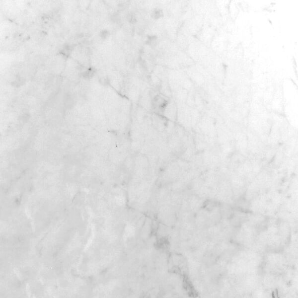 Pomax BISTRO - Tafel - Marmer / Metaal - L 70 X W 70 X H 76 Cm - Wit