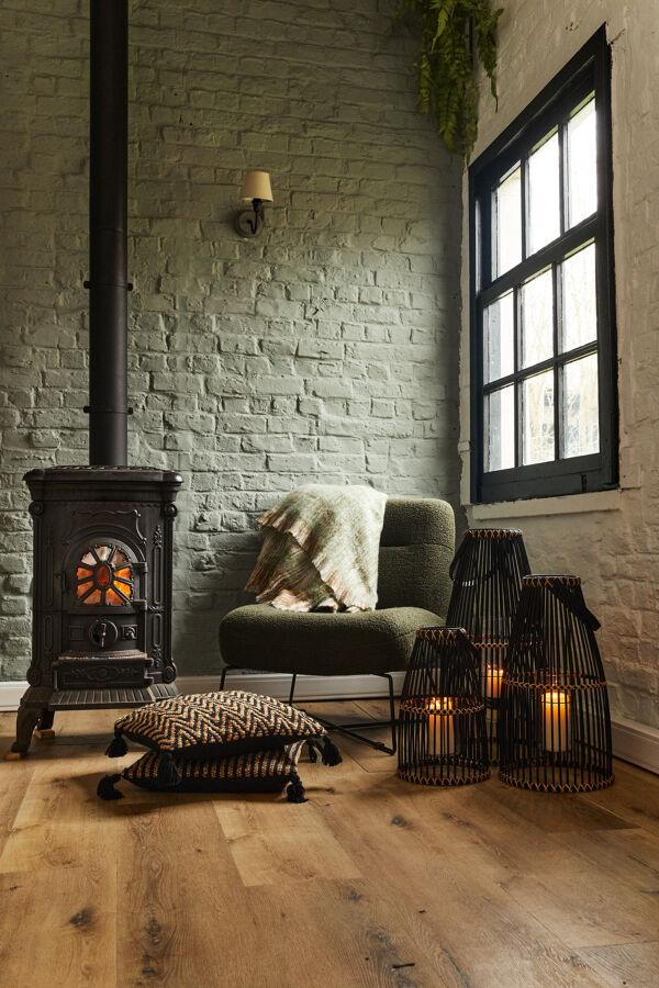 Pomax BOMBAY - Kussen - Jute / Katoen - L 45 X W 45 Cm - Naturel/zwart