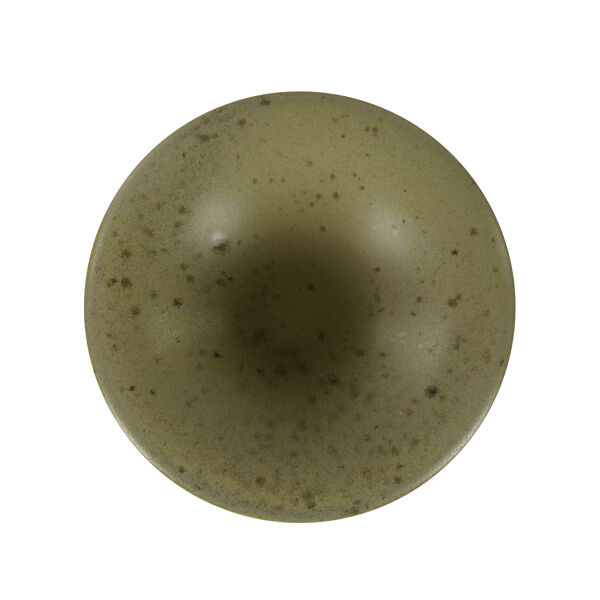 Pomax BOSQUE - Pasta-/soepkom - Steengoed - DIA 20 X H 5 Cm - Olijfgroen