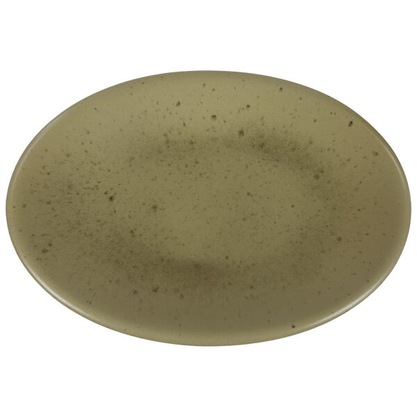 Pomax BOSQUE - Presentatiebord - Steengoed - L 40 X W 27 X H 4 Cm - Olijfgroen