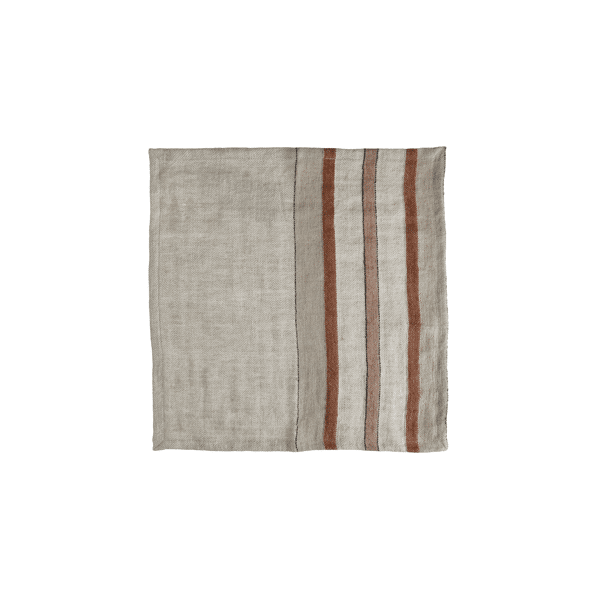 pomax BRUNELLO - servet - linnen - L 40 x W 40 cm - mix van kleuren pomax BRUNELLO - servet - linnen - L 40 x W 40 cm - mix van kleuren