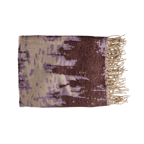 pomax BURRASCA - plaid - acryl / polyester - L 150 x W 125 cm - vijg