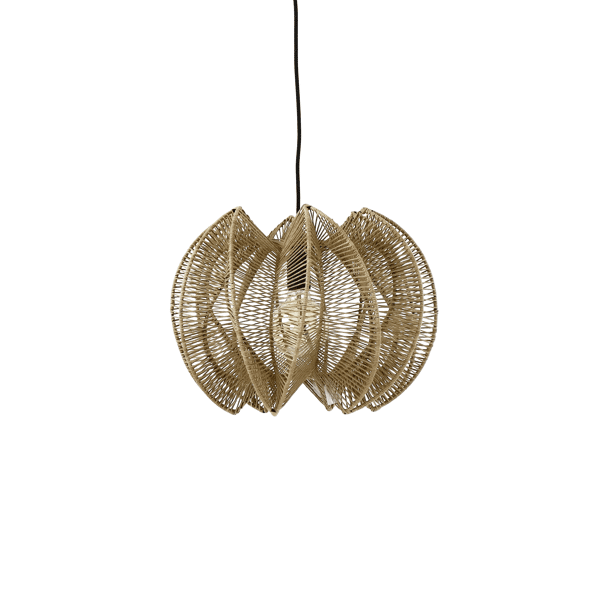 pomax CANCUN - hanglamp - papier / touw - DIA 44 x H 32 cm - naturel pomax CANCUN - hanglamp - papier / touw - DIA 44 x H 32 cm - naturel