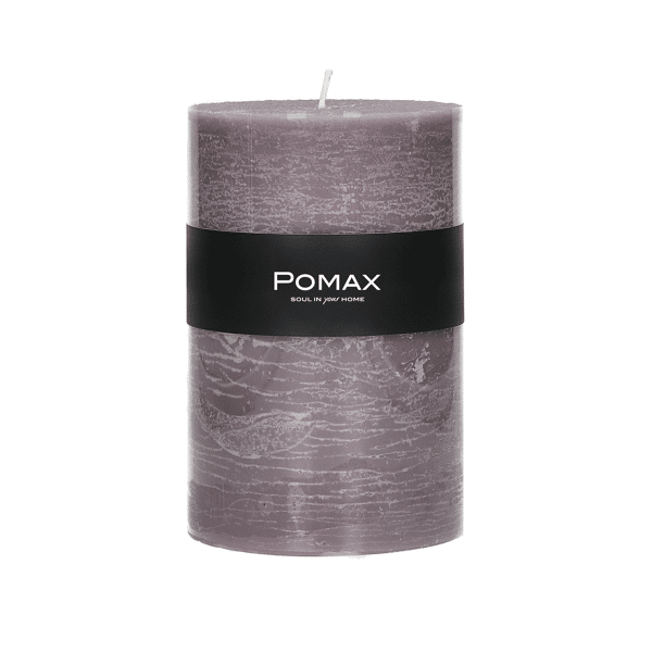pomax CANDLE - kaars - paraffine wax - DIA 10 x H 15 cm - lavendel