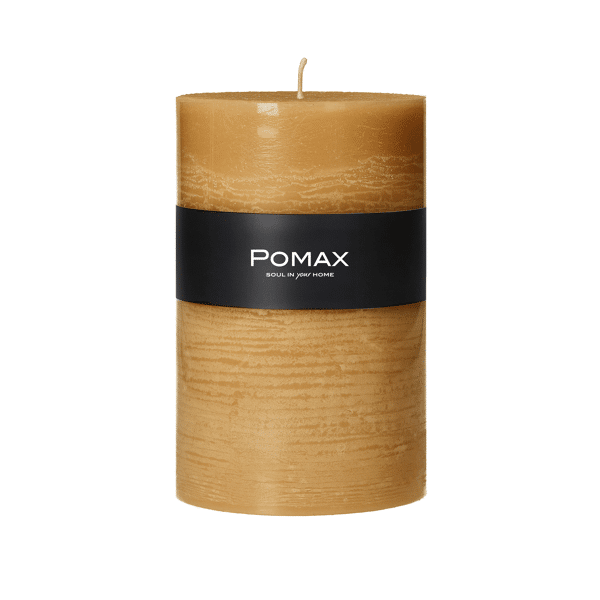 pomax CANDLE - kaars - paraffine wax - DIA 10 x H 15 cm - zon