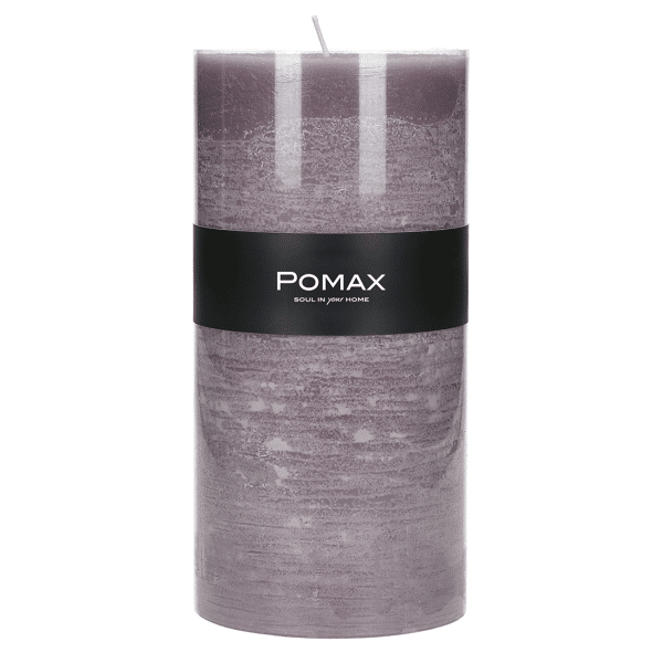 pomax CANDLE - kaars - paraffine wax - DIA 10 x H 20 cm - lavendel