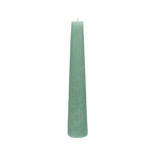 pomax CANDLE - kaars - paraffine wax - DIA 4 2 x H 25 cm - licht aqua