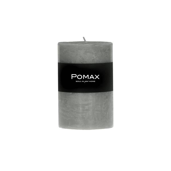 pomax CANDLE - kaars - paraffine wax - DIA 7 x H 10 cm - linnen