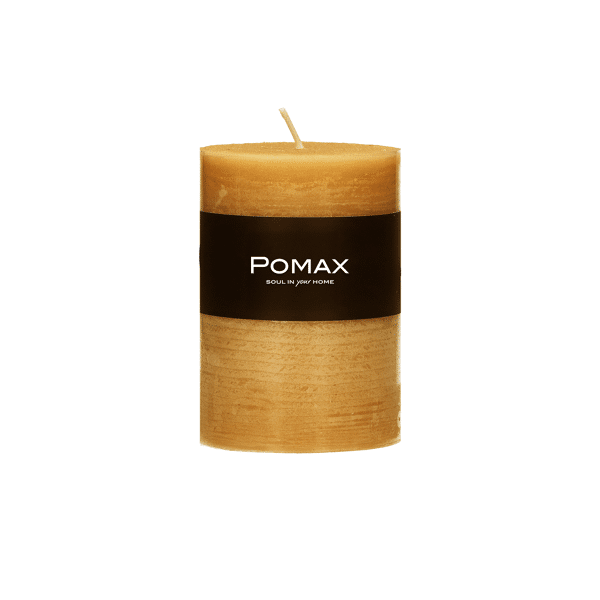 pomax CANDLE - kaars - paraffine wax - DIA 7 x H 10 cm - zon