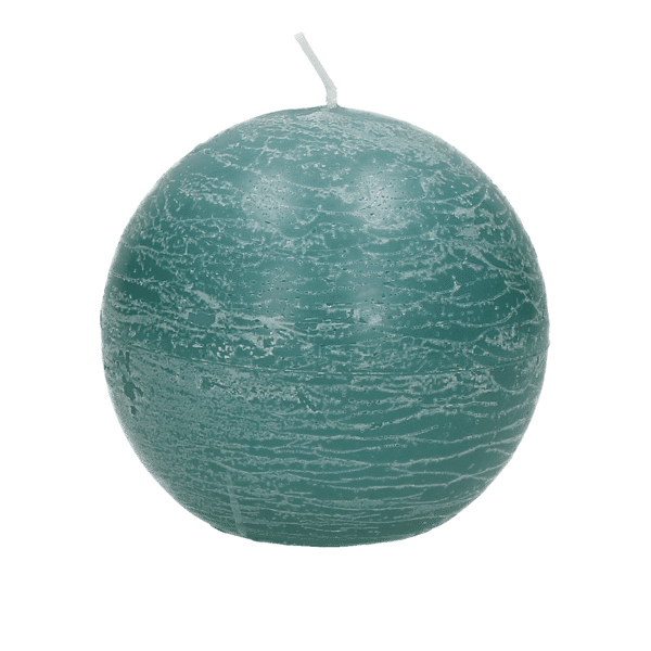 pomax CANDLE - kaars - paraffine wax - DIA 9 cm - wintergroen