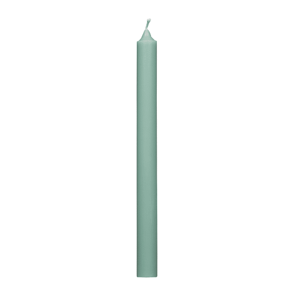 pomax CANDLE - kaars - paraffine wax - H 25 cm - licht aqua