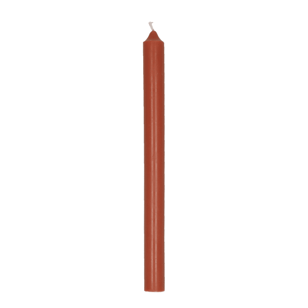 pomax CANDLE - kaars - paraffine wax - H 25 cm - terracotta