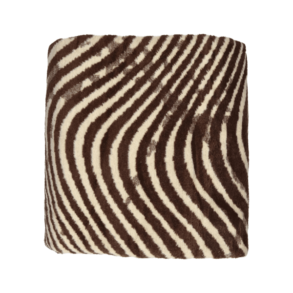 pomax CORFINO - deken - katoen / acryl - L 200 x W 150 cm - bruin