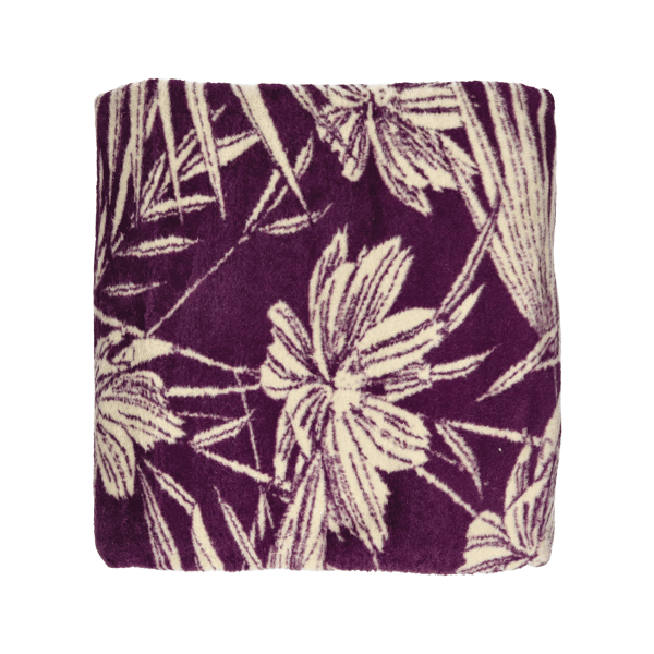 pomax CORFINO - deken - katoen / acryl - L 200 x W 150 cm - purper